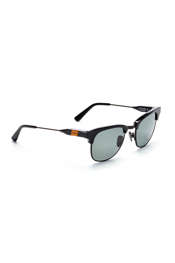 Men's Westward Leaning Vanguard 1 Sunglasses Black Shiny Men's Westward Leaning Vanguard 1 Sunglasses Black Shiny
