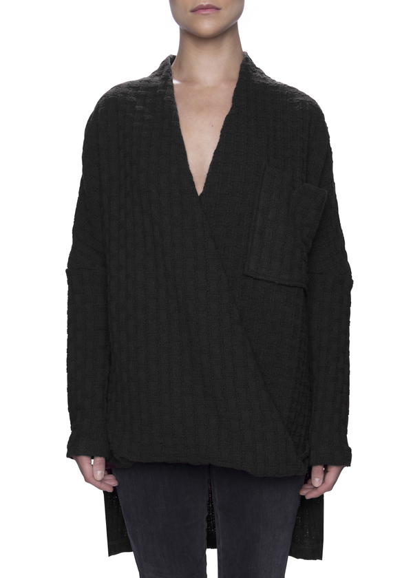 Vincetta Wrap Front Sweater Vincetta Wrap Front Sweater