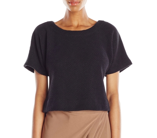 Vincetta Black Boxy Tee Vincetta Black Boxy Tee