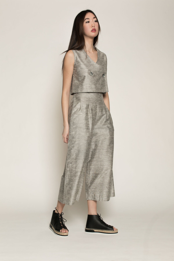H. Fredriksson Culottes in Space Dye/Silk H. Fredriksson Culottes in Space Dye/Silk