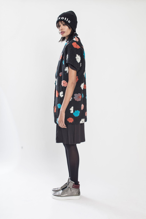 KURT LYLE Jasper Dolman fold jacket in Cloud KURT LYLE Jasper Dolman fold jacket in Cloud