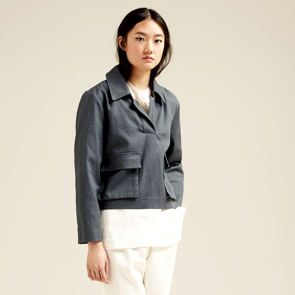 Nikki Chasin Nox Denim Pullover Nikki Chasin Nox Denim Pullover