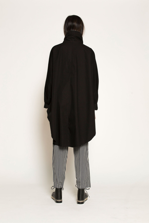 Kowtow Long Days Cape in Black Kowtow Long Days Cape in Black