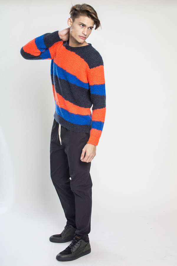 Unisex Tigersushi Furs Rabah in Orange/Black/Navy Unisex Tigersushi Furs Rabah in Orange/Black/Navy