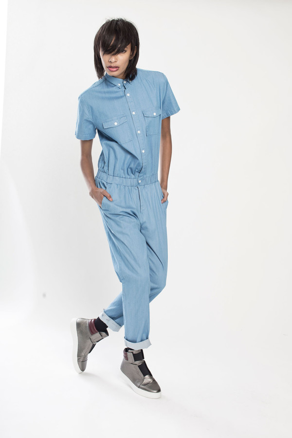 Unisex Standard Issue Jumper in Light Blue Unisex Standard Issue Jumper in Light Blue