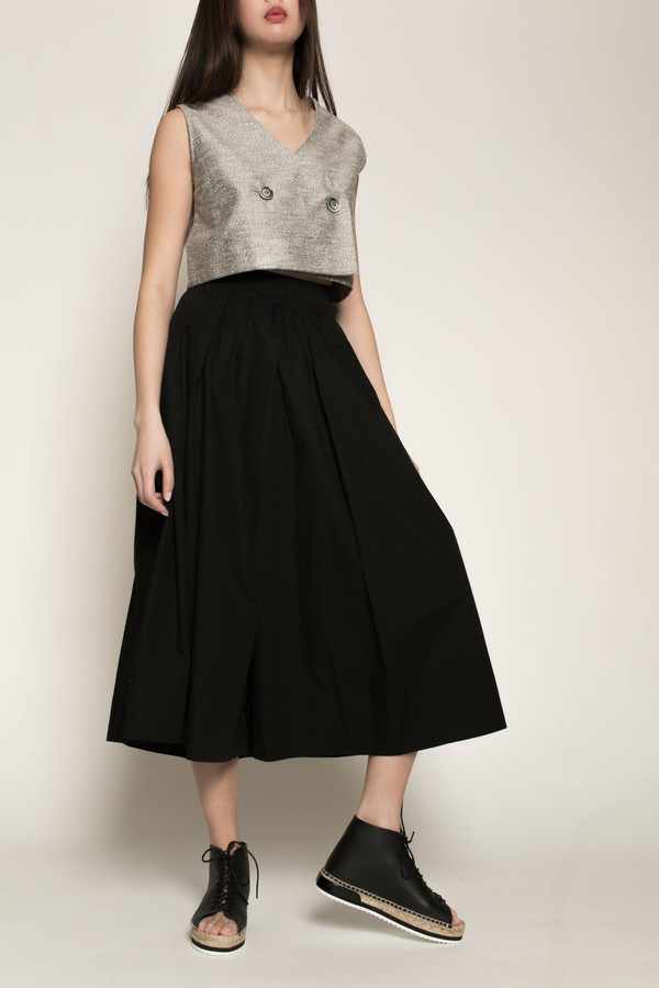 Kowtow Things in Common Culottes in Black Kowtow Things in Common Culottes in Black