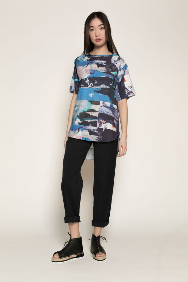H. Fredriksson Vero Tunic in Bedford Cupro H. Fredriksson Vero Tunic in Bedford Cupro