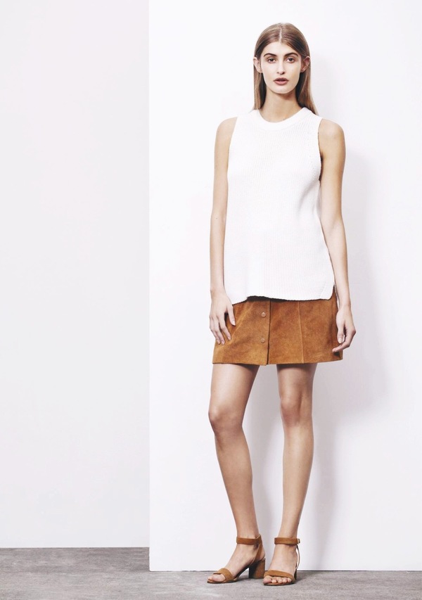 Just Female Ashley Knit Top - Cream Just Female Ashley Knit Top - Cream