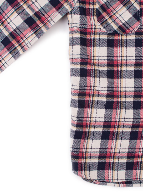 Men's Alex Mill Spring Flannel Shirt Navy/White/Red Men's Alex Mill Spring Flannel Shirt Navy/White/Red