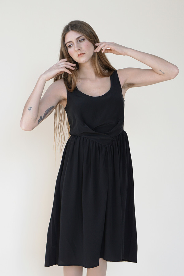 Samantha Pleet Degas Dress - Black Samantha Pleet Degas Dress - Black