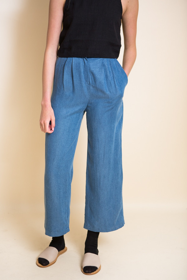 First Rite Wide Trouser / Denim First Rite Wide Trouser / Denim