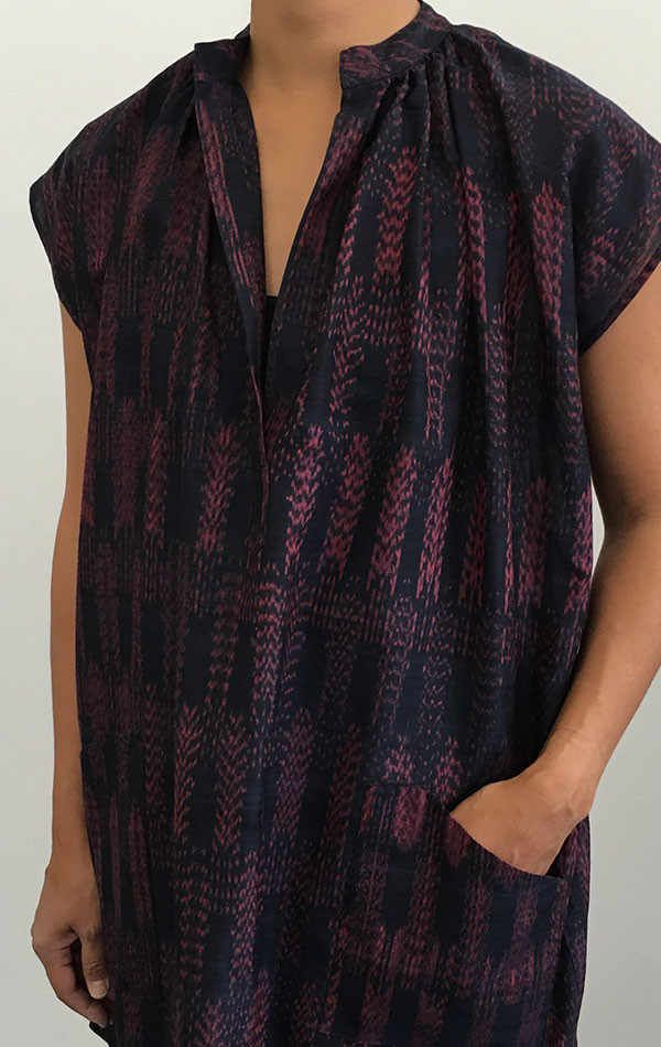 Two Ikat Pocket Tunic Two Ikat Pocket Tunic