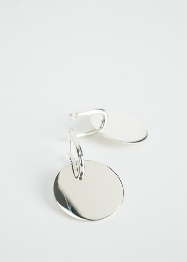 Erin Considine Mini Disk Hoop Earring Erin Considine Mini Disk Hoop Earring
