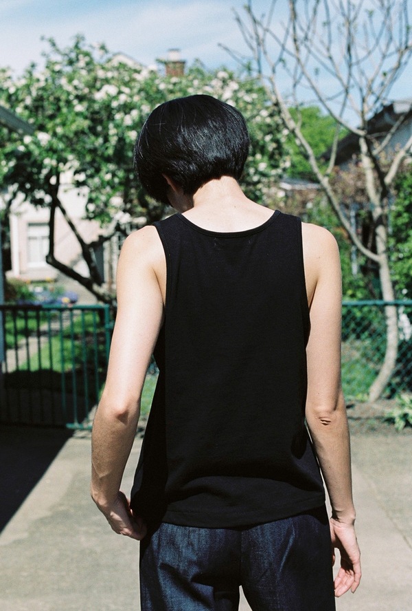 Correll Correll Velvet Tank - black Correll Correll Velvet Tank - black