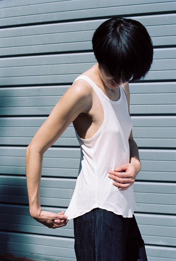 Shaina Mote Marin Tank - white Shaina Mote Marin Tank - white