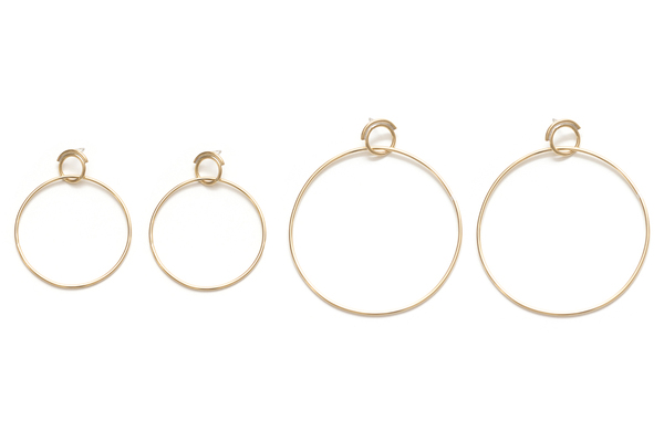 Seaworthy Obliquity Hoops Small Seaworthy Obliquity Hoops Small