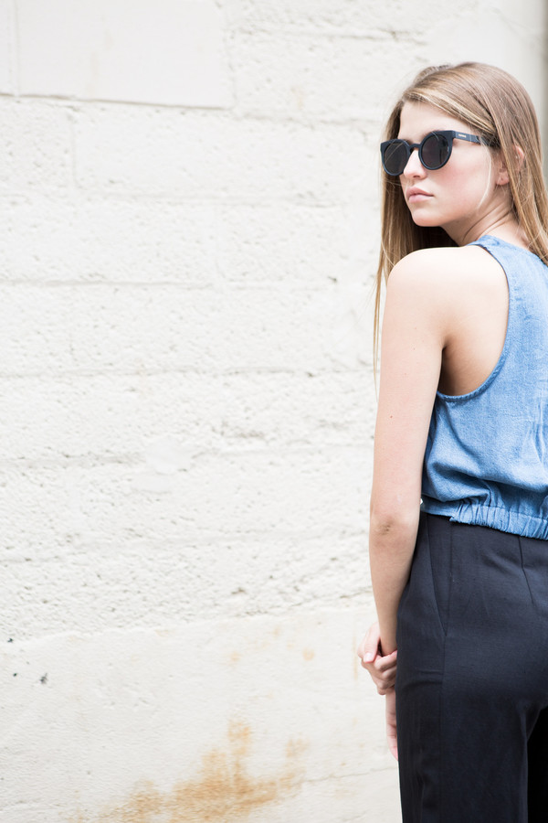 First Rite Banded Tank / Denim First Rite Banded Tank / Denim