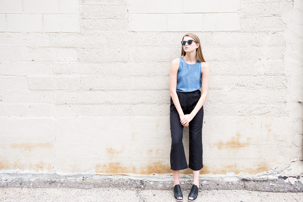 First Rite Banded Tank / Denim First Rite Banded Tank / Denim