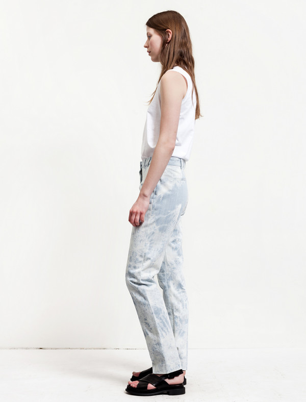 Thakoon Womens Shibori Dyed Jeans Thakoon Womens Shibori Dyed Jeans
