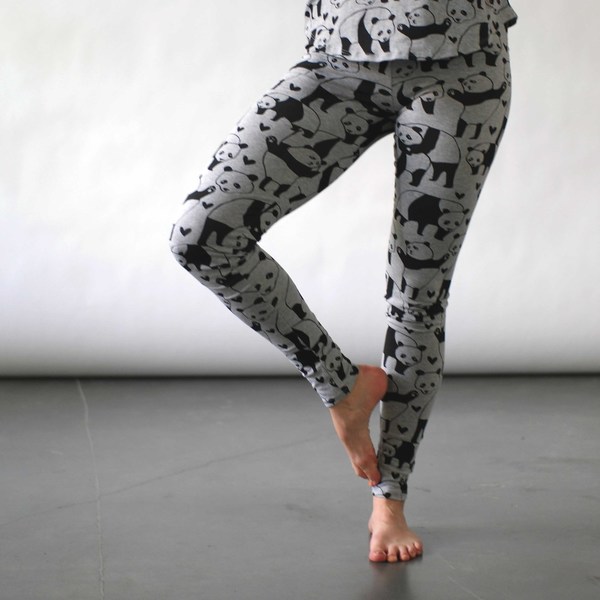 Nooworks Panda Leggings Nooworks Panda Leggings