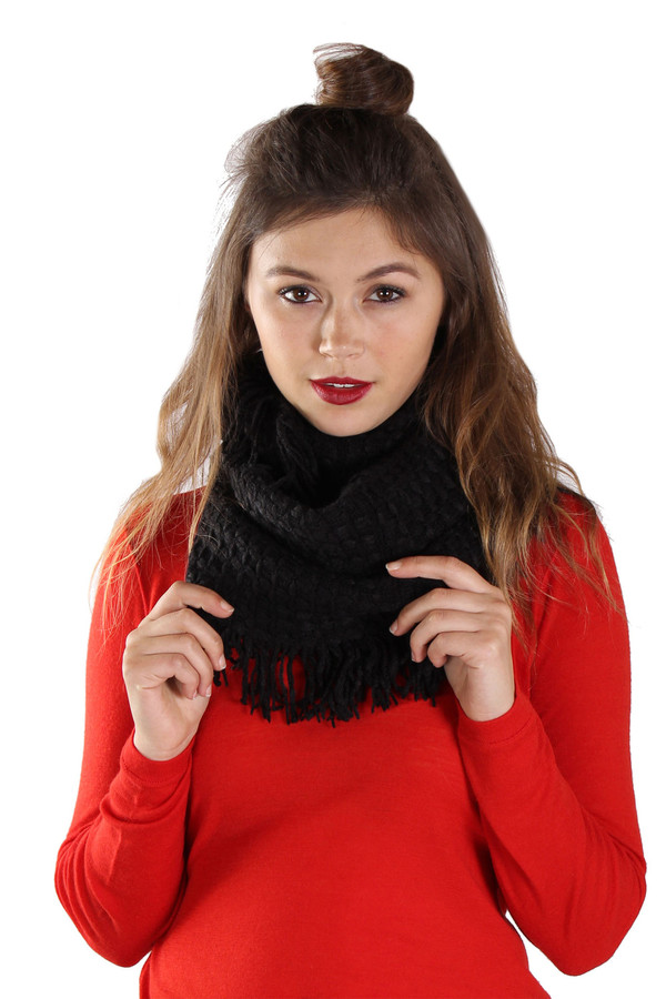 Michael Farrell Infinity Fringe Scarf Michael Farrell Infinity Fringe Scarf