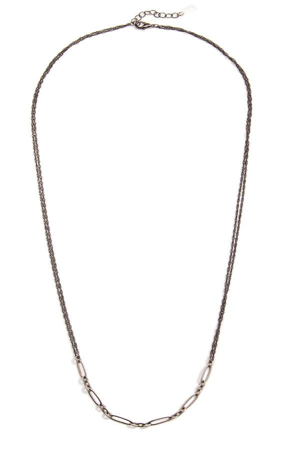 Grayling Tangier Necklace in Gunmetal Grayling Tangier Necklace in Gunmetal