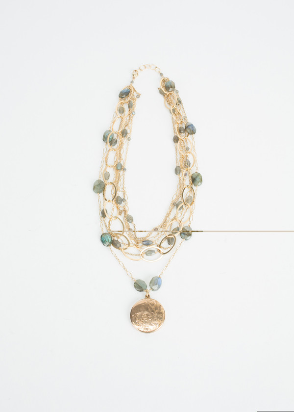 Jewels by Piper Multi Chain Locket Necklace Jewels by Piper Multi Chain Locket Necklace