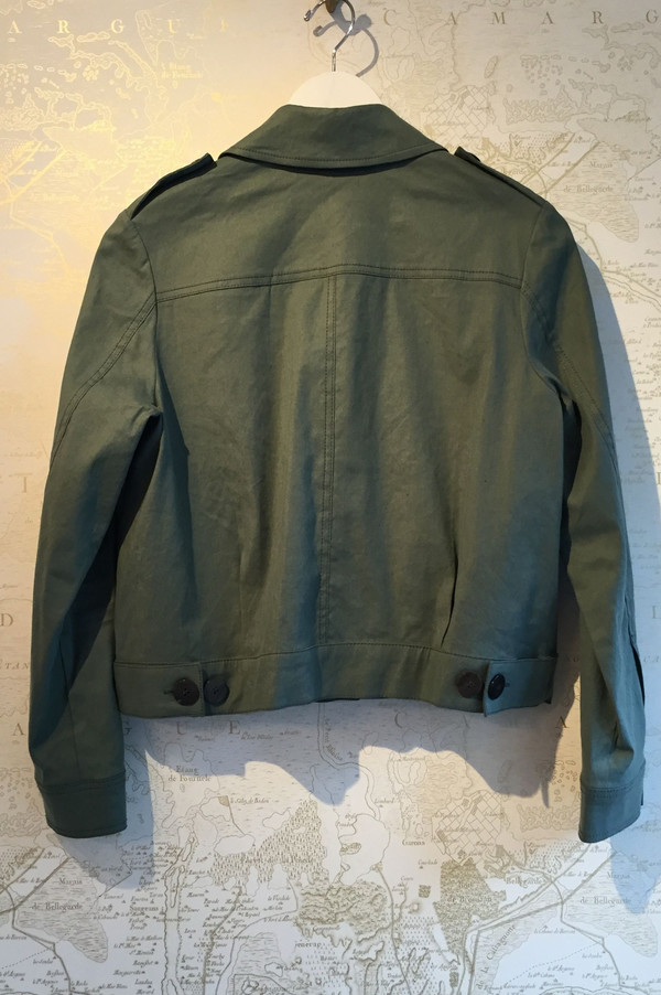 Derek Lam 10 Crosby Cotton/Linen utility jacket Derek Lam 10 Crosby Cotton/Linen utility jacket