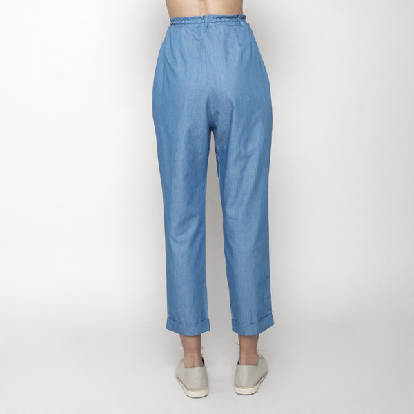 7115 by Szeki Drawstring Pant- Indigo SS16 7115 by Szeki Drawstring Pant- Indigo SS16