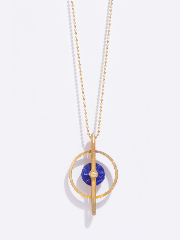 Metalepsis Projects Disc Pendant Blue Metalepsis Projects Disc Pendant Blue