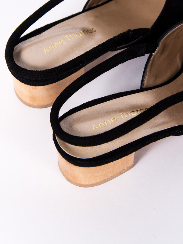 Anne Thomas Williamsburg Shoe Black Anne Thomas Williamsburg Shoe Black