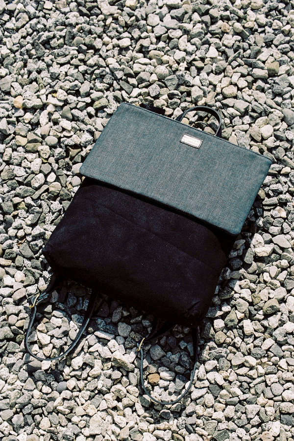 Clare V. Agnes Backpack - denim Clare V. Agnes Backpack - denim