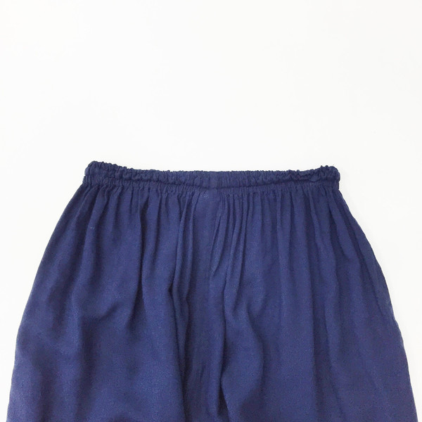 Johan Vintage Navy Cropped Easy Pant Johan Vintage Navy Cropped Easy Pant