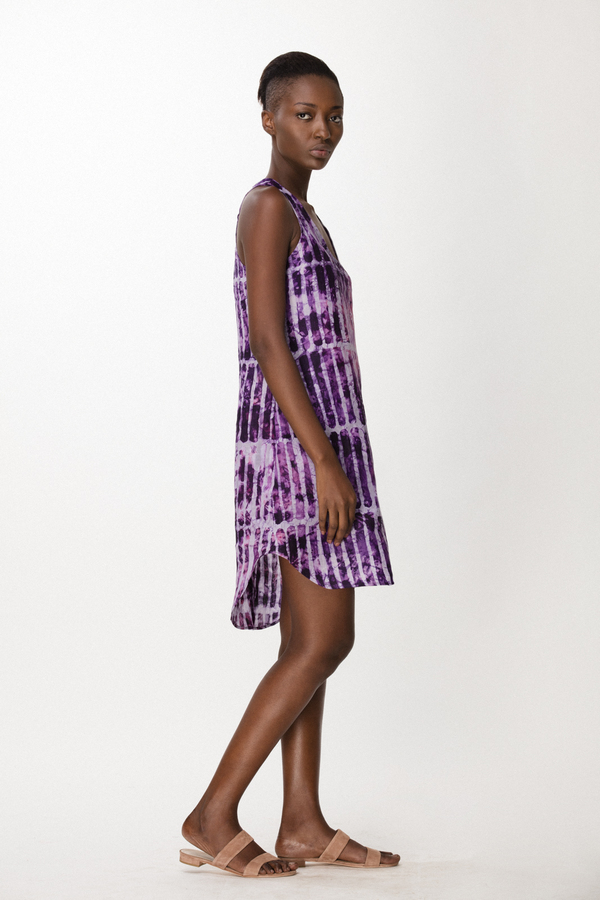 Osei-Duro Runa Dress in Fuchsia Chalk Osei-Duro Runa Dress in Fuchsia Chalk