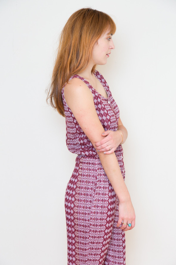 ace & jig jumpsuit in sable ace & jig jumpsuit in sable