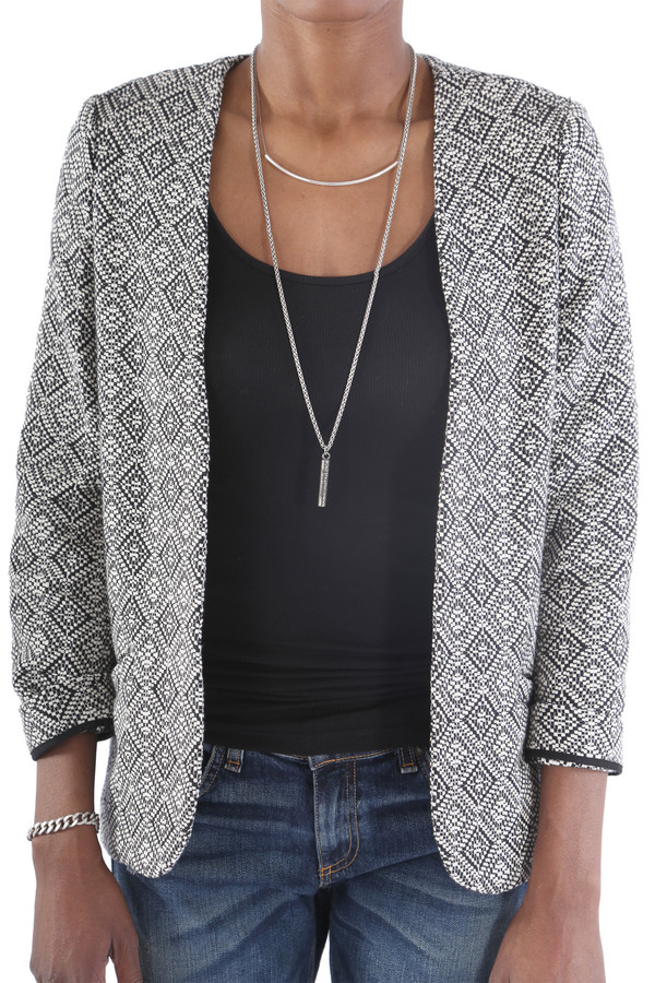 Grayling Big Curve Necklace in Silver Grayling Big Curve Necklace in Silver