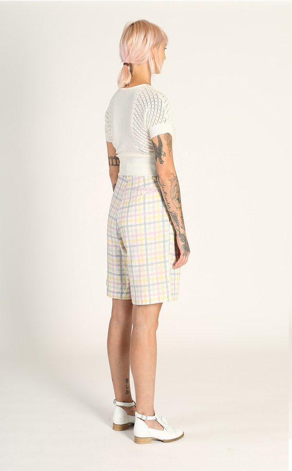 Kurt Lyle Betty Crop Sweater - Almost White Kurt Lyle Betty Crop Sweater - Almost White