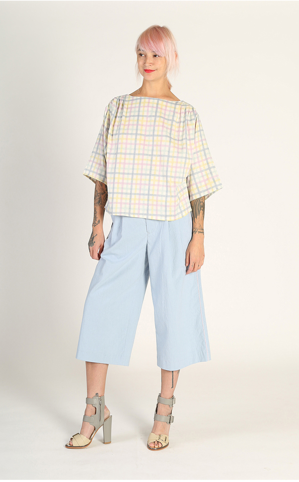 Kurt Lyle Trinity Reversible Blouse - Grayson Plaid Kurt Lyle Trinity Reversible Blouse - Grayson Plaid