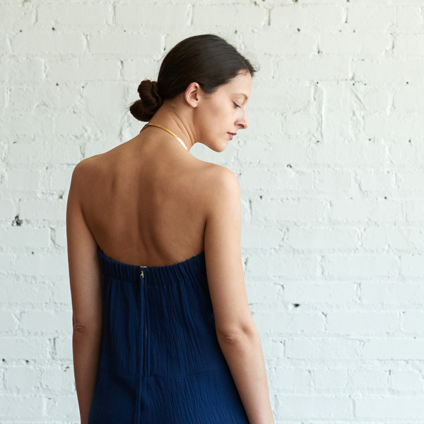 A Detacher Orinoco Jumpsuit Indigo A Detacher Orinoco Jumpsuit Indigo