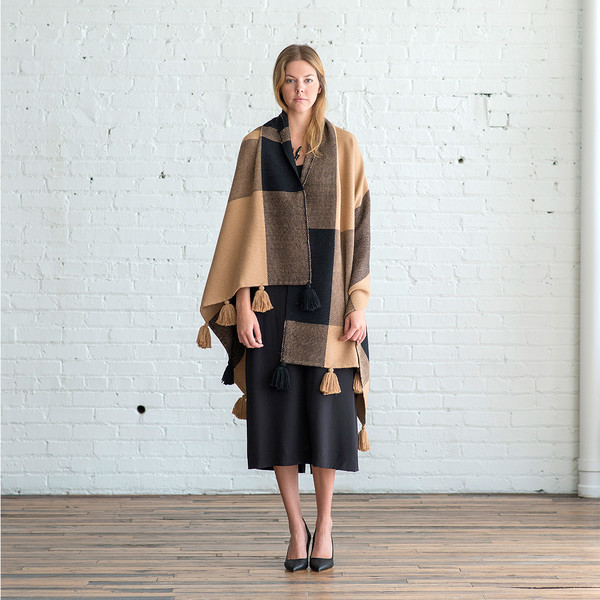 Apiece Apart Giralda Pom Pom Shawl - SOLD OUT Apiece Apart Giralda Pom Pom Shawl - SOLD OUT