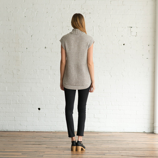 Apiece Apart Ines Fringe Multi Stitch Vest Apiece Apart Ines Fringe Multi Stitch Vest