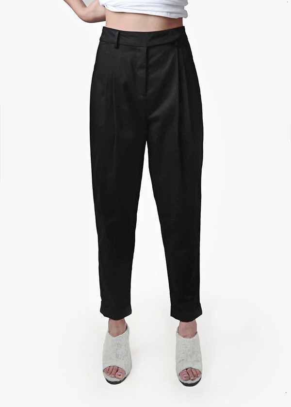 Suzanne Rae High Waisted Pleated Pants Suzanne Rae High Waisted Pleated Pants