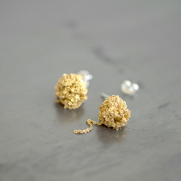 Arielle De Pinto Bead Earrings Gold - SOLD OUT Arielle De Pinto Bead Earrings Gold - SOLD OUT