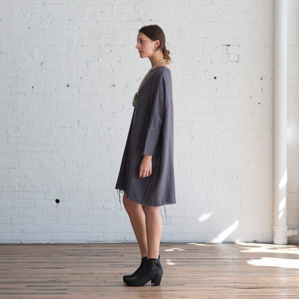 Black Crane Painter Dress Black - SOLD OUT Black Crane Painter Dress Black - SOLD OUT