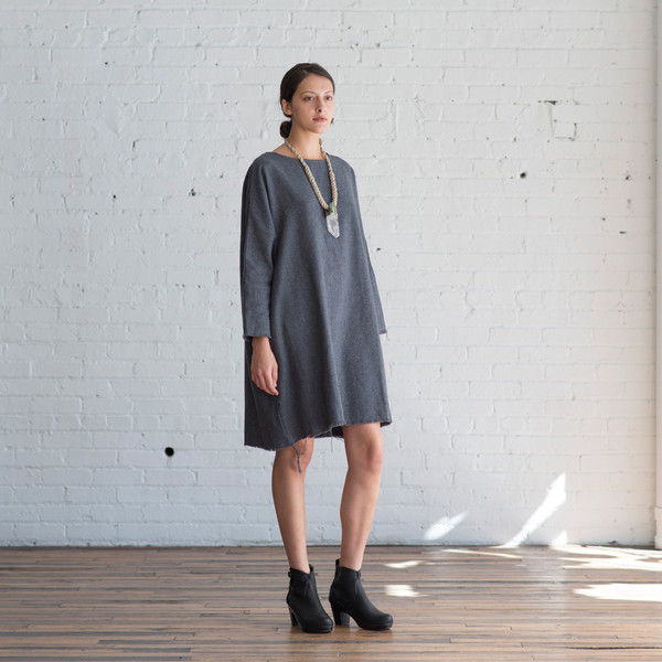 Black Crane Painter Dress Forest - SOLD OUT Black Crane Painter Dress Forest - SOLD OUT
