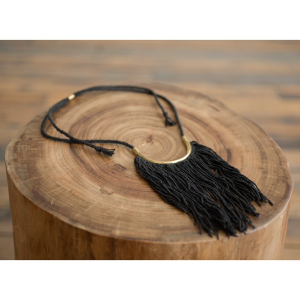 Erin Considine Lunate Fringe Necklace - SOLD OUT Erin Considine Lunate Fringe Necklace - SOLD OUT