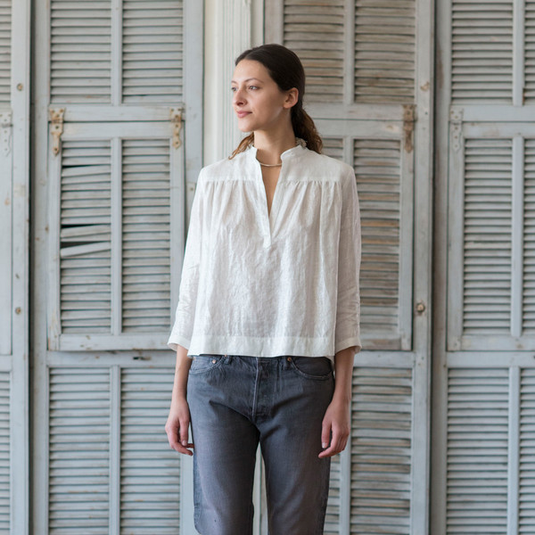 Horses Atelier Pullover Peasant Top Horses Atelier Pullover Peasant Top