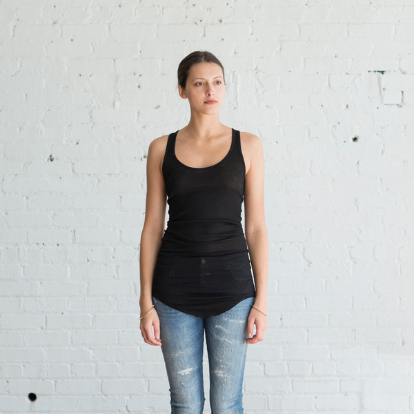 Isabel Marant Etoile Lena Racerback Black $100 Isabel Marant Etoile Lena Racerback Black $100