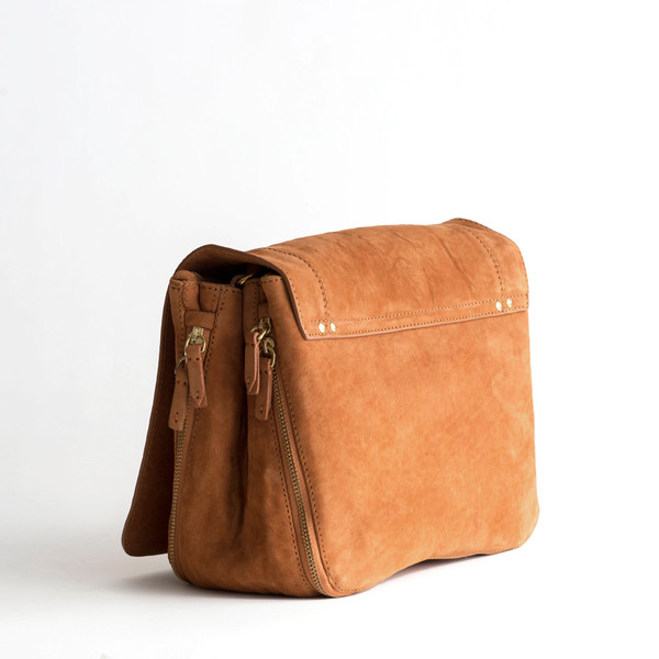 Jerome Dreyfuss Igor Terre De Sienne Lambskin Jerome Dreyfuss Igor Terre De Sienne Lambskin