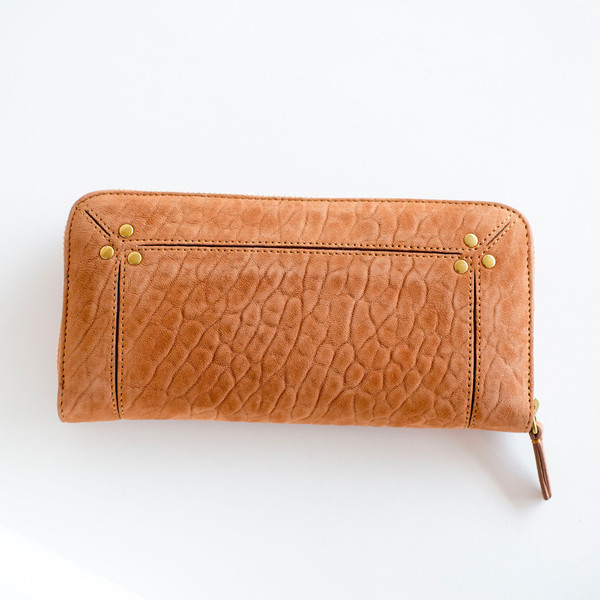 Jerome Dreyfuss Malcolm Wallet Terre de Sienne Jerome Dreyfuss Malcolm Wallet Terre de Sienne